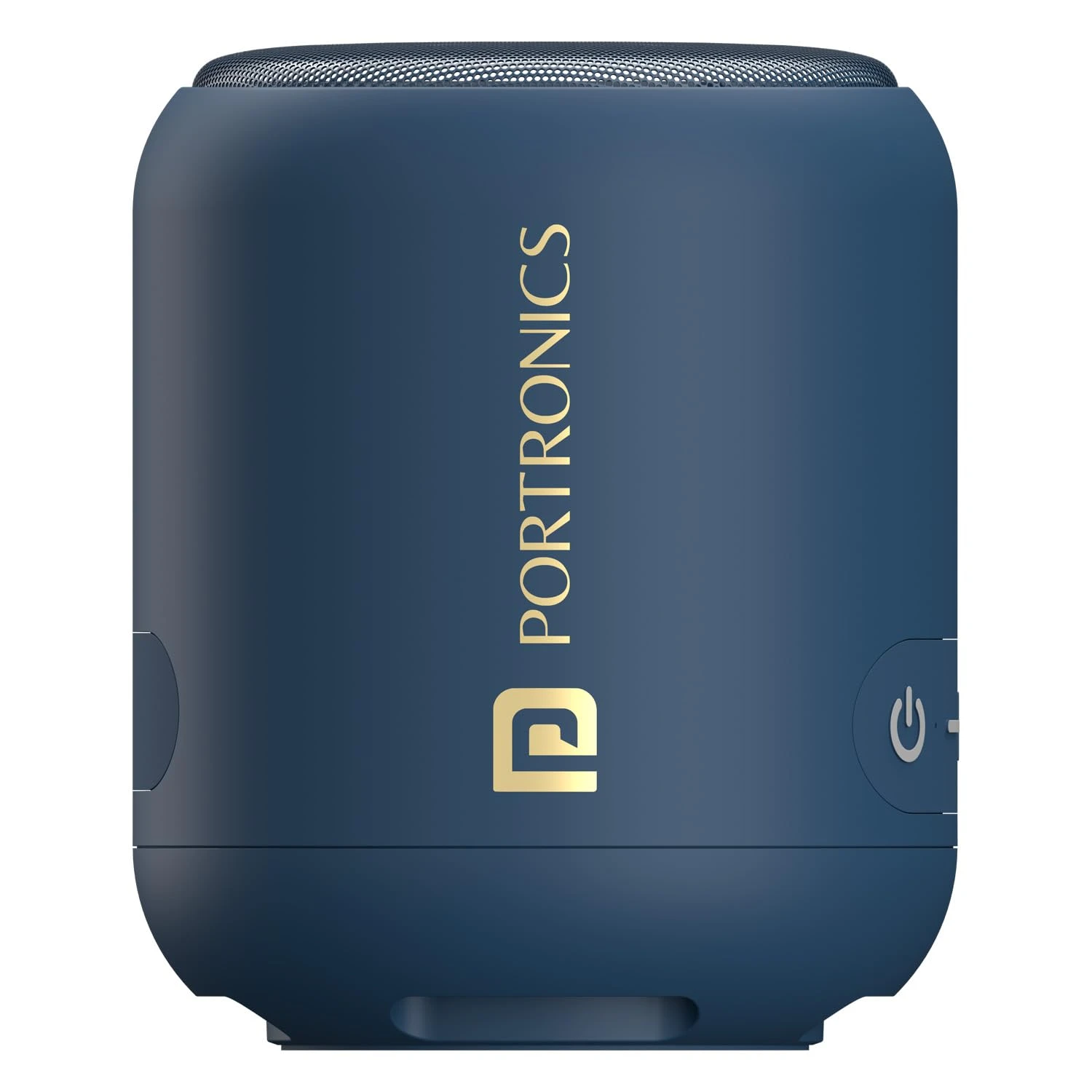 Portronics SoundDrum 1 12W TWS Portable Bluetooth Speaker with Powerful Bass, Bluetooth 5.3V, 360° Surround Sound, USB Dri...