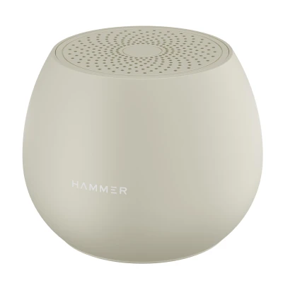 HAMMER Drop 5W Bluetooth Wireless Speaker with Twin Pairing, 1200 mAh Battery, 100H Standby Time, TWS Function, TF Card, U...