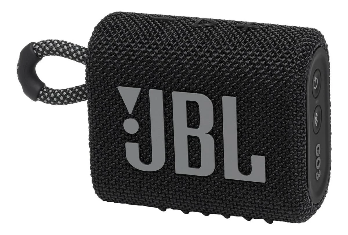 JBL Go 3 Wireless Portable Bluetooth Mini Speaker, Small Speaker with Pro Sound, Vibrant Colors with Rugged Fabric Design,...