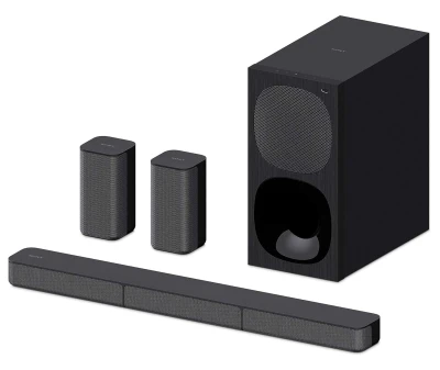 Sony HT-S20R Real 5.1ch Dolby Digital Soundbar for TV with subwoofer and Compact Rear Speakers, 5.1ch Home Theatre System...