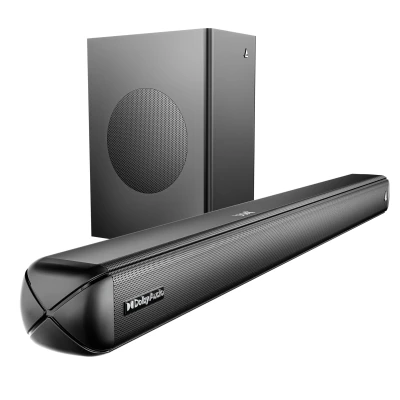 Boat Aavante 2.1 1600D / Orion Plus, Dolby Audio, 160W Signature Sound, 2.1CH Wired Subwoofer,Multiple Ports & EQ Modes, B...