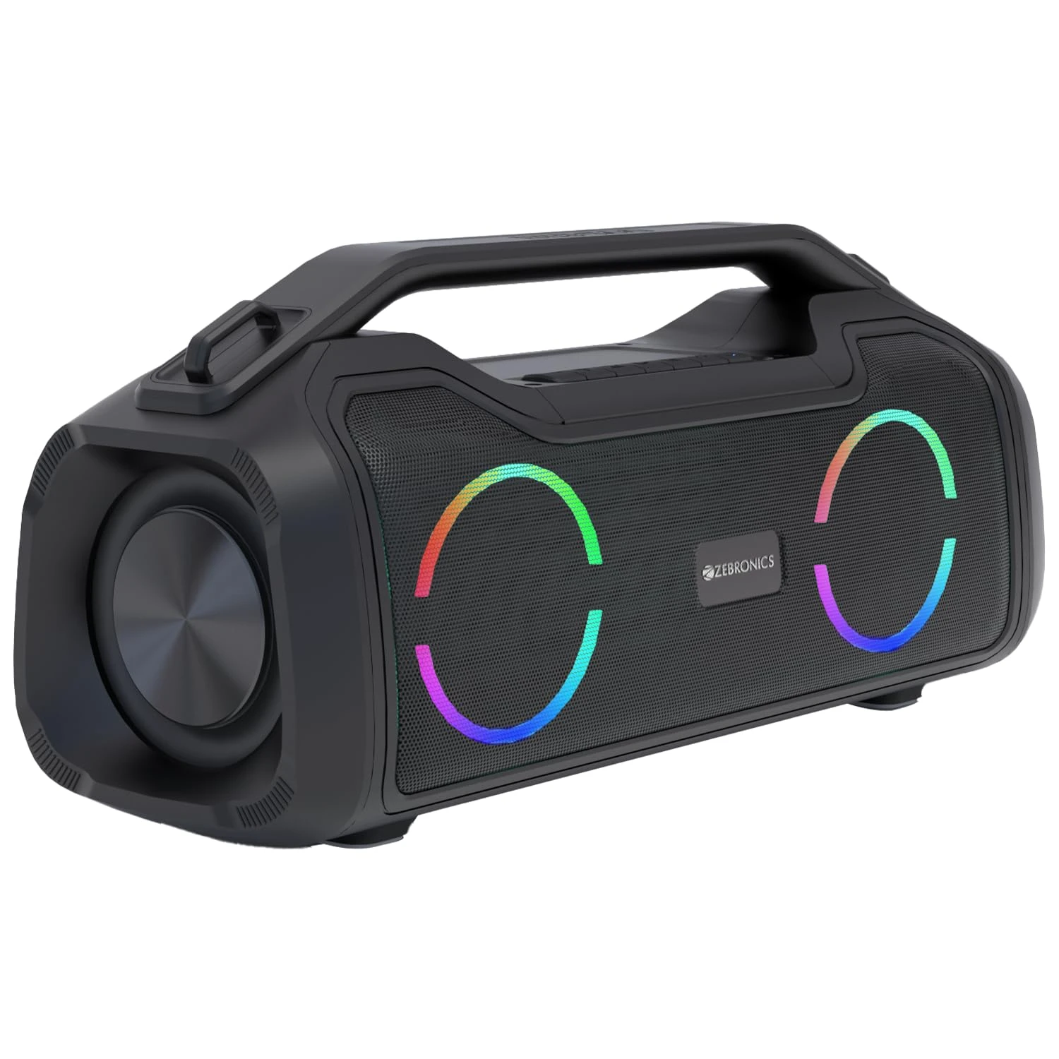 ZEBRONICS Zeb-Sound Feast 500 Bluetooth 5.0 Portable Speaker with 70W, 9H* Backup, TWS, IPX5 Waterproof, Call Function, RG...