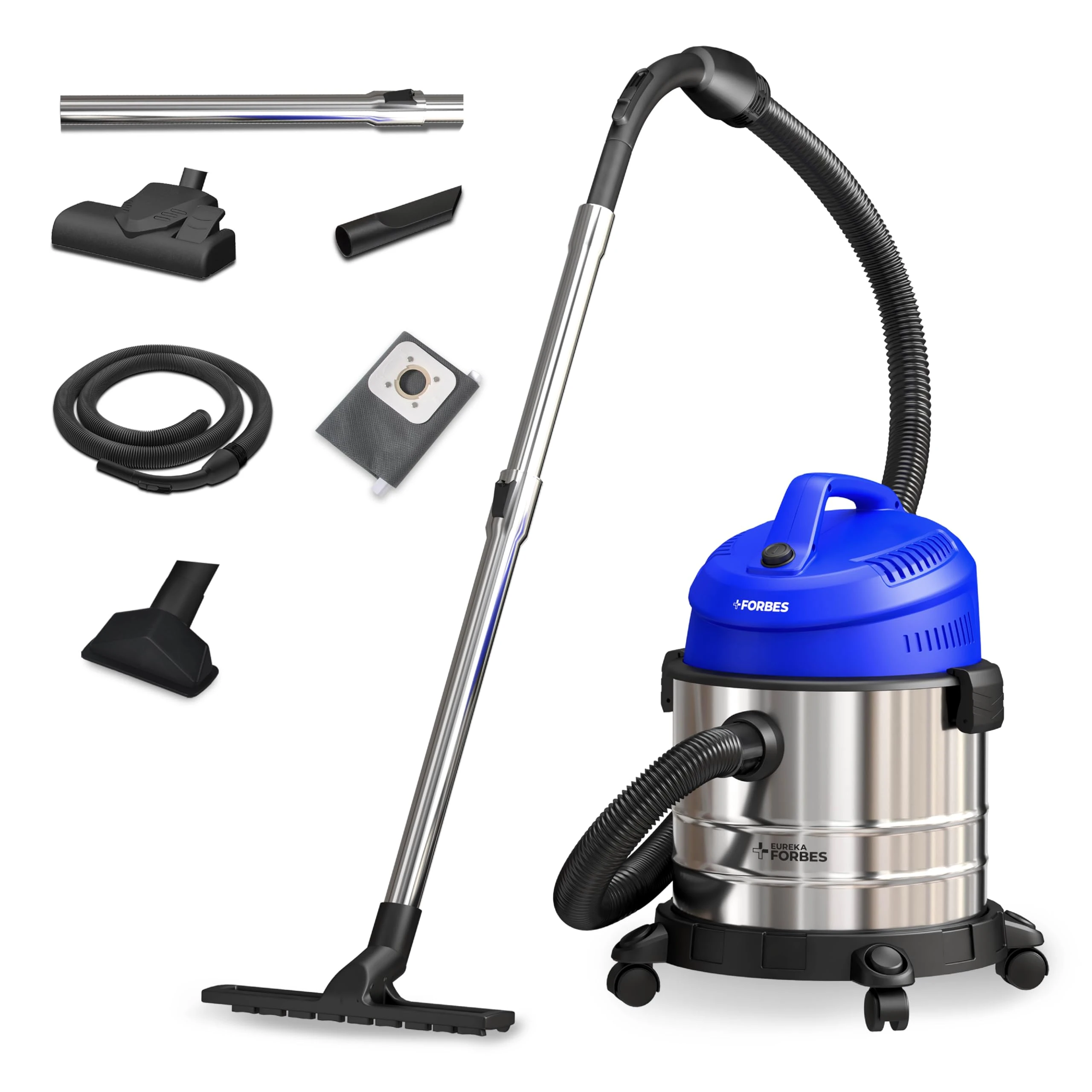 Eureka Forbes Wet & Dry Endura Vacuum Cleaner 22 kPa High Power Suction | Blower Function | 20 litres Tank Capacity | High...