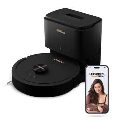 Eureka Forbes SmartClean Auto Bin Turbo, 7000Pa HyperSuction Robotic Vacuum Cleaner (40 Days Hands-Free Cleaning) | LiDAR ...