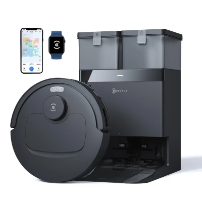 ECOVACS Deebot N50 PRO Omni 2 in 1 Robotic Vacuum Cleaner & Mop, 2026 New Launch 25000 Pa Suction, Self-Emp...