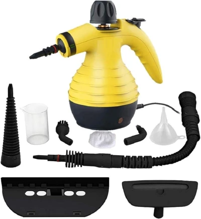 BLURISM Steam Cleaner, Home Pressurized Handheld Steam Cleaner, Multi-Purpose Steamer for Cleaning Home, Sofa, Windows, Ti...
