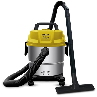 INALSA Wet and Dry Vacuum Cleaner for Home, 15 LTR Capacity,1400 W, 17 kPa Suction, Blower Function,HEPA Fi...