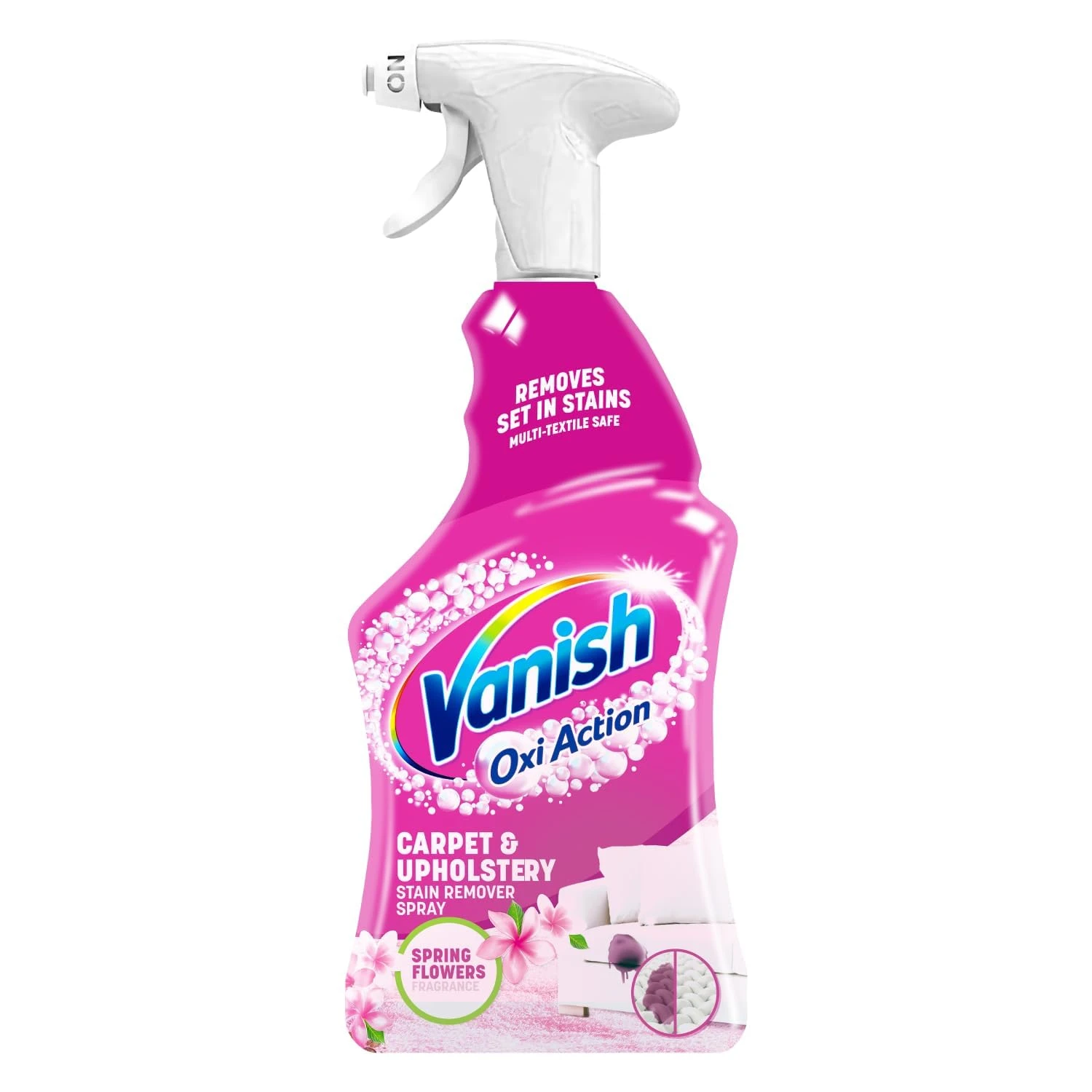 Vanish Oxi Action I Instant Stain Remover Spray | Suitable for Carpet, Sofa and Curtains I Works on Tough Stains in 30 Se...