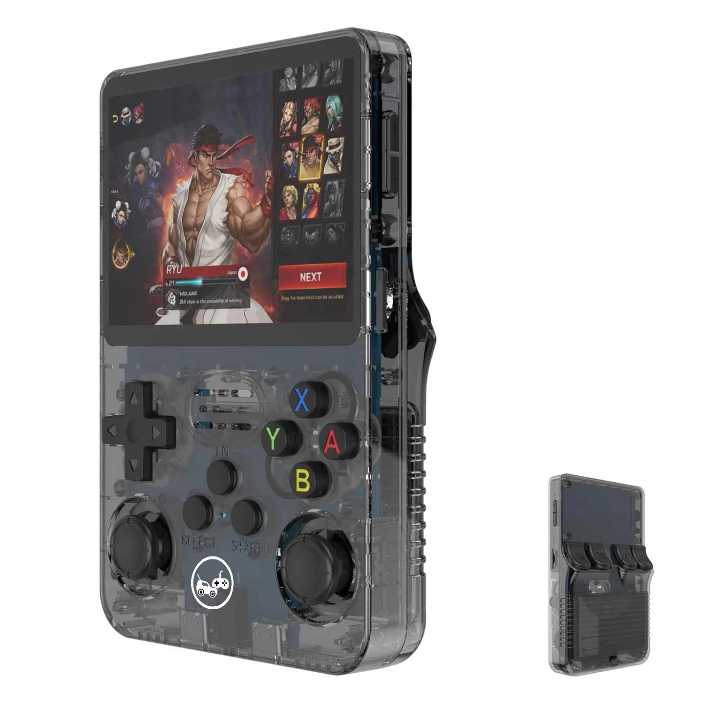 Handheld Game Console HN-R36S , 20k+ Gamees 3.5-inch IPS Display, 64GB Storage, ArkOS, 6+ Hour Battery Life