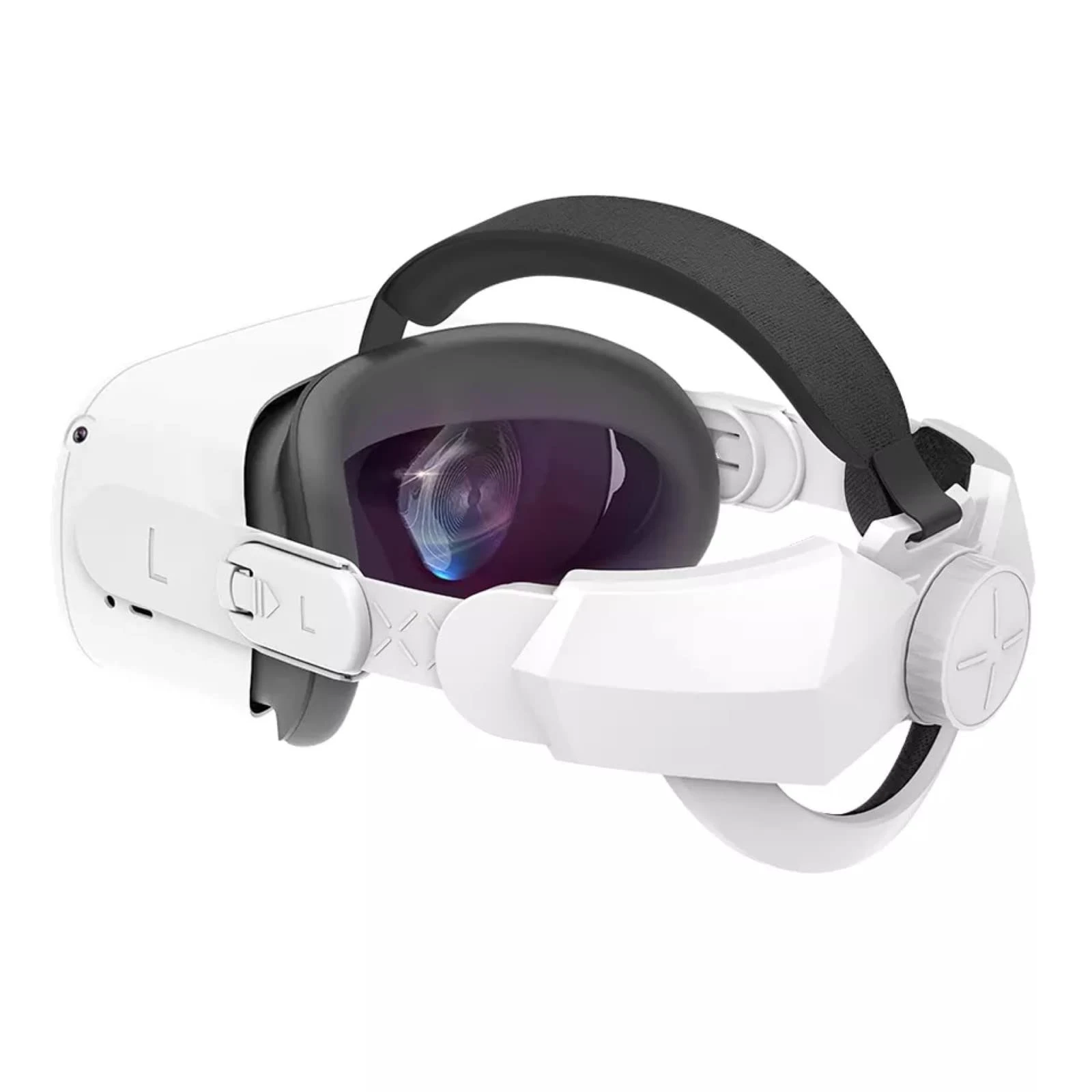 Elite Strap for Oculus Quest 2 / Meta Quest 2, Adjustable Head Pad Head Extend Strap Replacement Provides Longer Enhanced ...