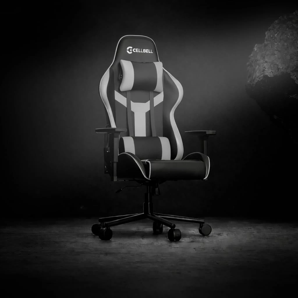 CELLBELL Transformer Lite Gaming Chair – Ergonomic High Back Racing Style Gamer Chair, 1D Adjustable Armrest, Tilt Mechani...