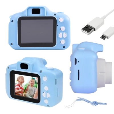 BuyLuxe Mini Camera for Boys & Girls | HD Digital Kids Camera with Video Recording, Photo Capture, Rechargeable Battery | ...