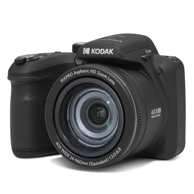 KODAK PIXPRO AZ405-BK 20MP Digital Camera 40X Optical Zoom 24mm Wide Angle Lens Optical Image Stabilization 1080P Full HD ...