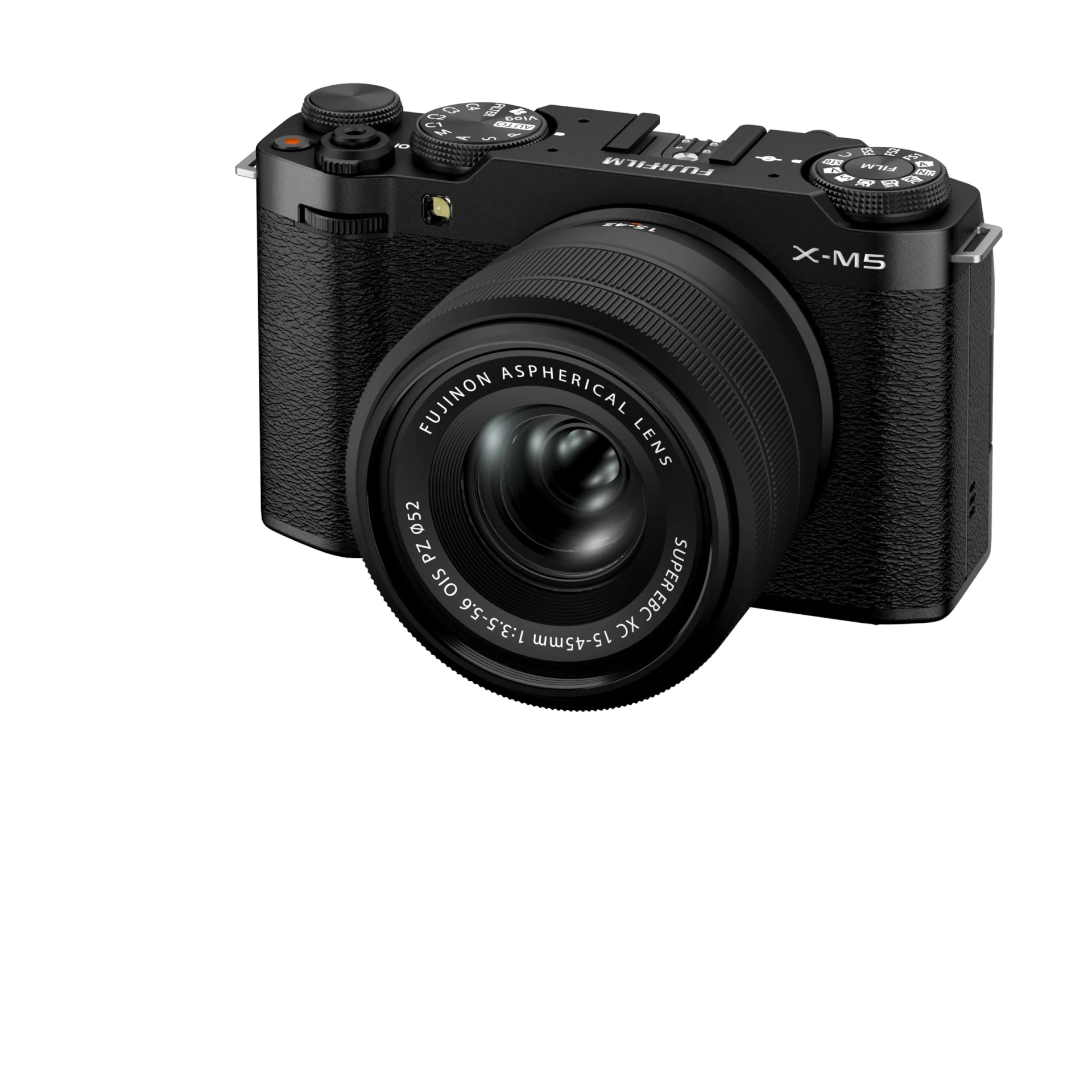 Fujifilm X-M5 26.1MP APS-C X-Trans CMOS 4 with 15-45 f/3.5-5.6 Lens|Retro Style mirrorless Compact Travel Camera|6.2k vlog...
