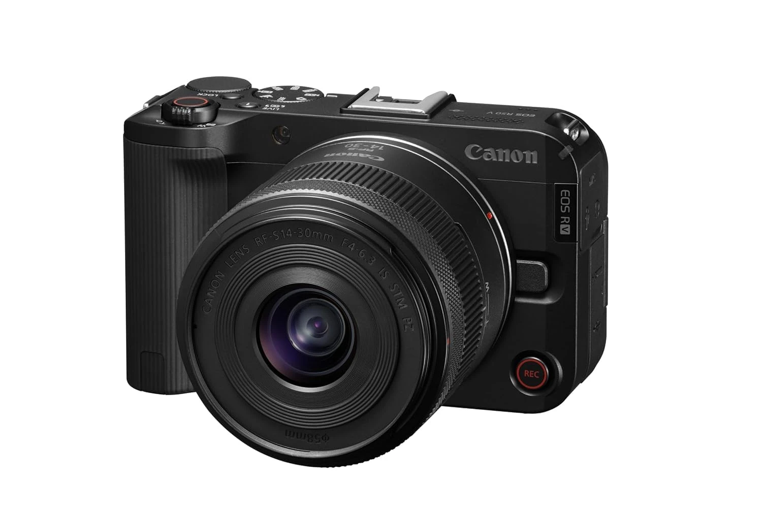 Canon EOS R50 V Smartchoice Mirrorless Camera Kit with RF-S14-30mm F4-6.3 is STM PZ Lens – Black | 24.2 MP ...