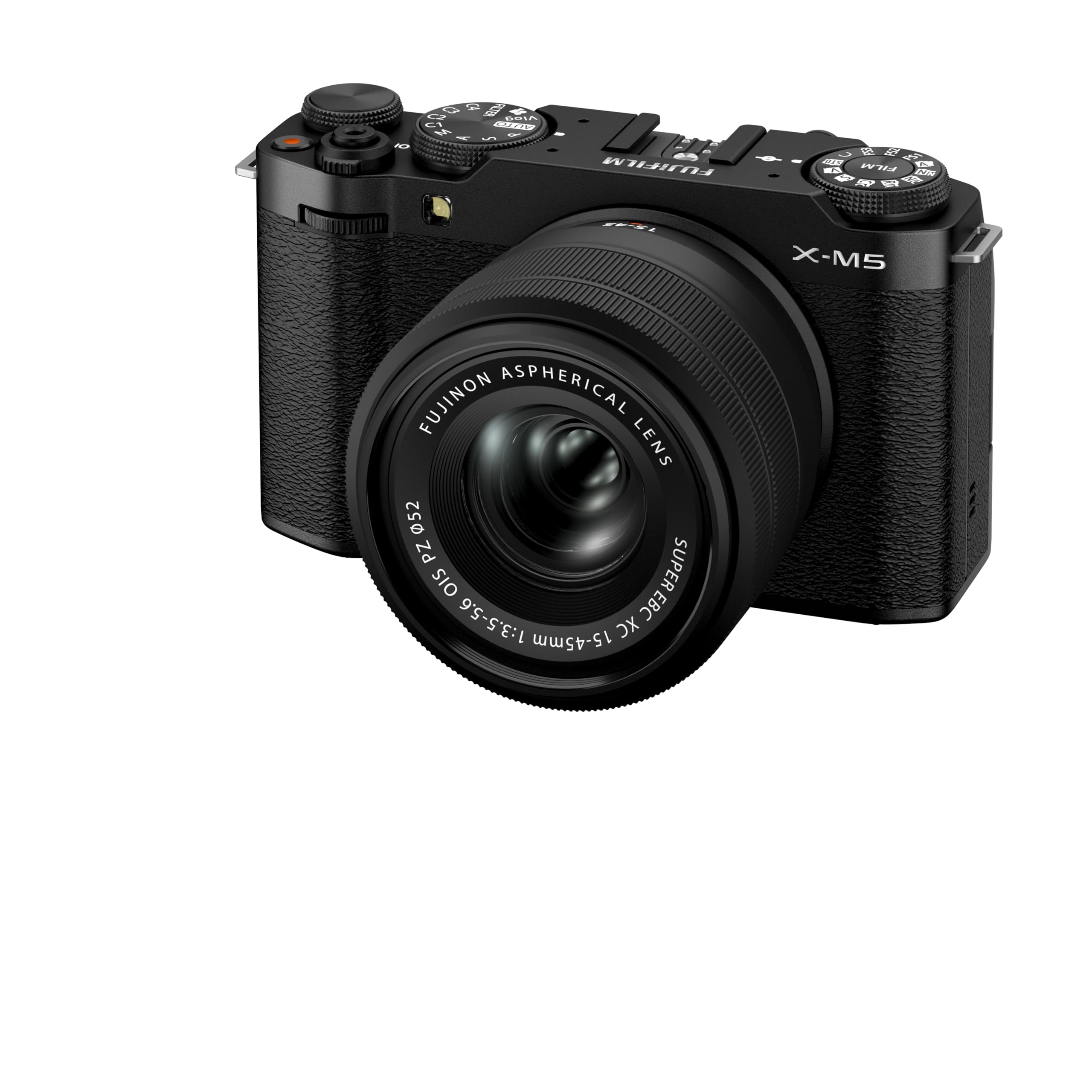Fujifilm X-M5 26.1MP APS-C X-Trans CMOS 4 with 15-45 f/3.5-5.6 Lens|Retro Style mirrorless Compact Travel Camera|6.2k vlog...