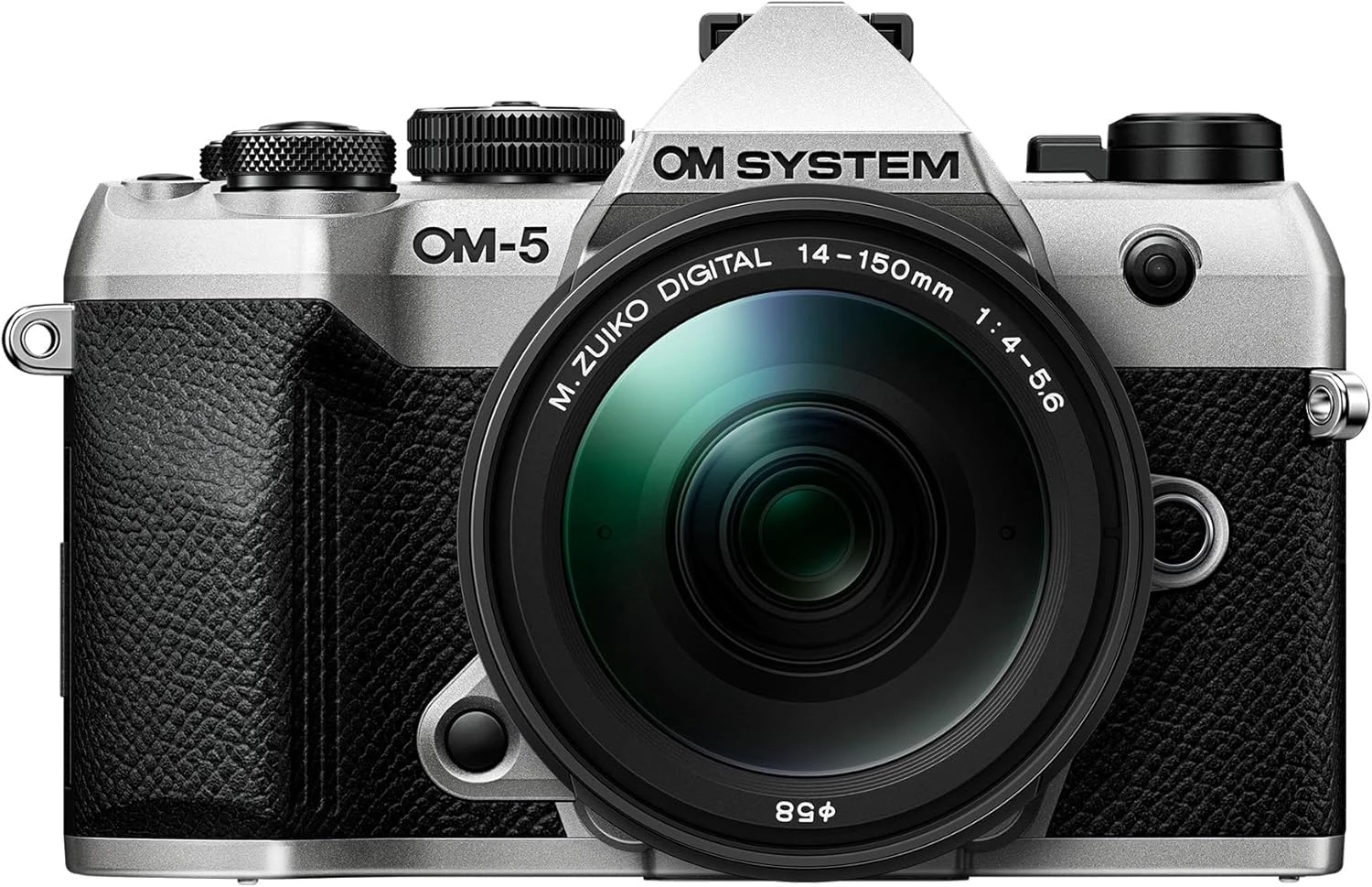 OM SYSTEM OM-5 Mark II Micro Four Thirds System Camera with M.Zuiko Digital 14-150 mm F4-5.6 II Lens, 20 MP...