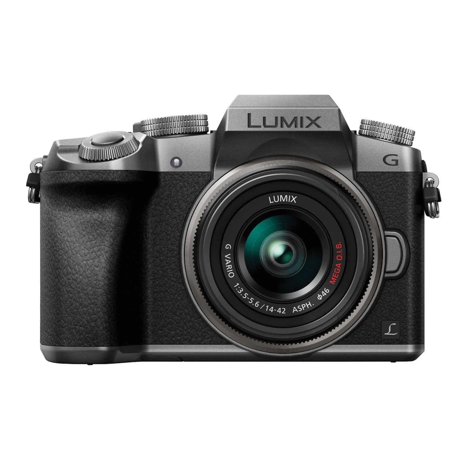 PANASONIC LUMIX G7 4K Mirrorless Optical Zoom Camera, with 14-42mm MEGA O.I.S. Lens, 16 Megapixels, 3 Inch Touch LCD, DMC-...