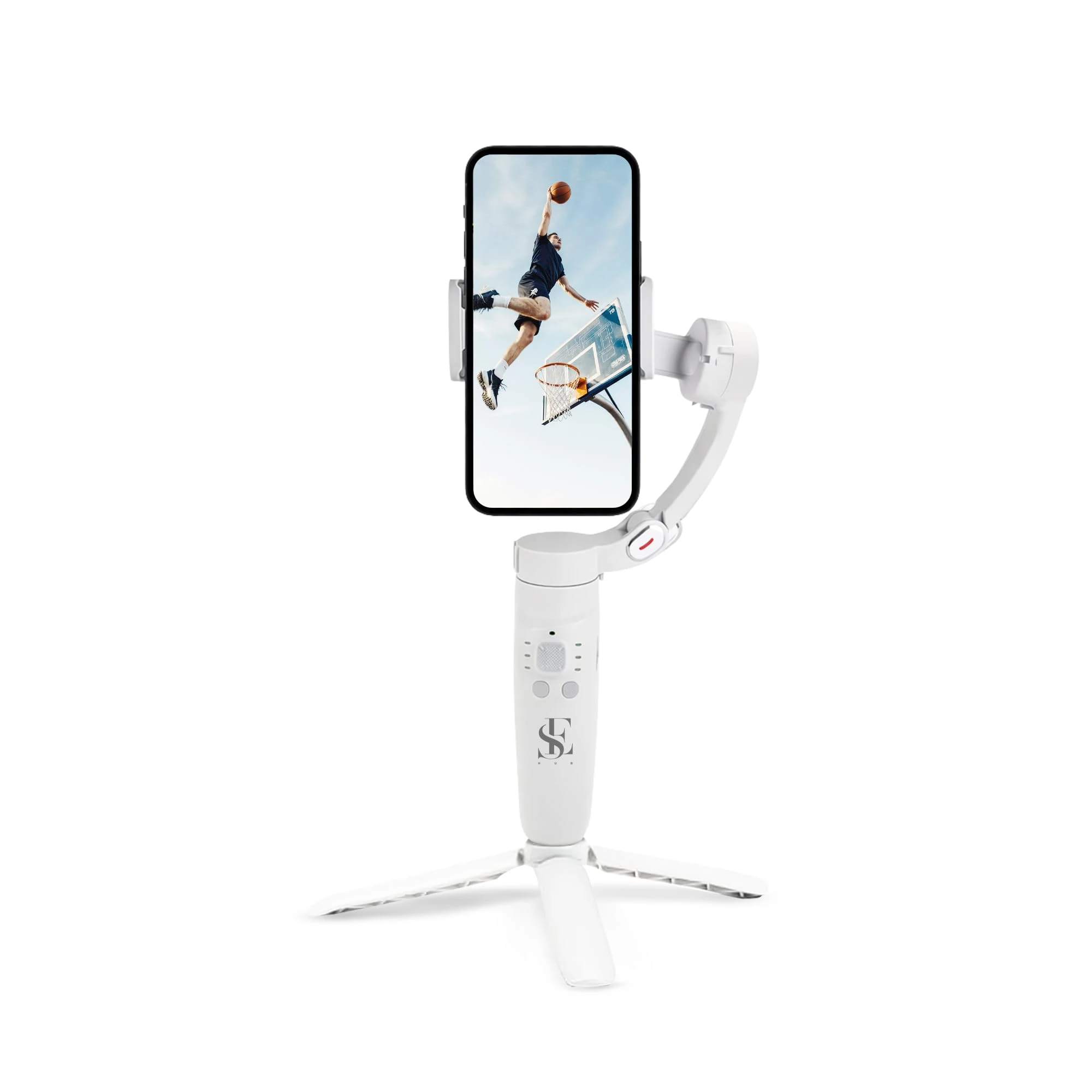M1 Foldable 3-Axis Gimbal Stabilizer | Advanced Gyroscope | Shake-Free Footage | Object Tracking | Panoramic, Time-Lapse &...