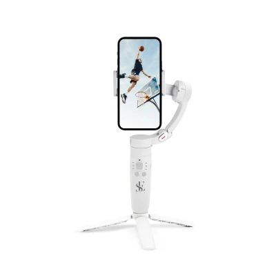M1 Foldable 3-Axis Gimbal Stabilizer | Advanced Gyroscope | Shake-Free Footage | Object Tracking | Panoramic, Time-Lapse &...