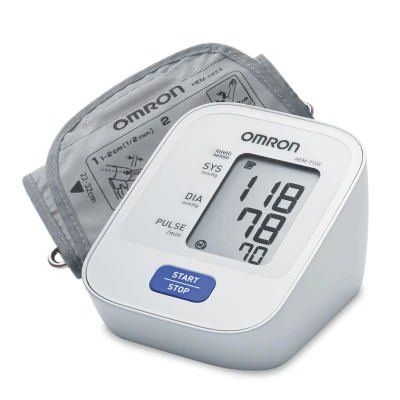 Omron HEM 7120 Fully Automatic Digital Blood Pressure Monitor With Intellisense Technology For Most Accurat...