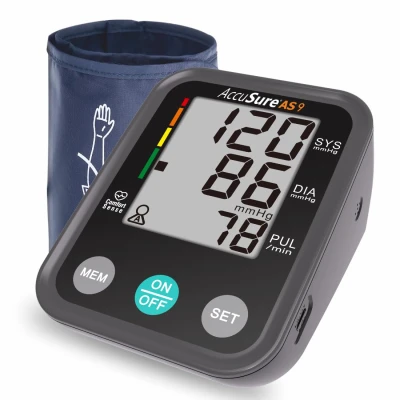 AccuSure Fully Automatic Digital Blood Pressure Monitor With Large Display, Most Advance Technology & Accurate Measurement...