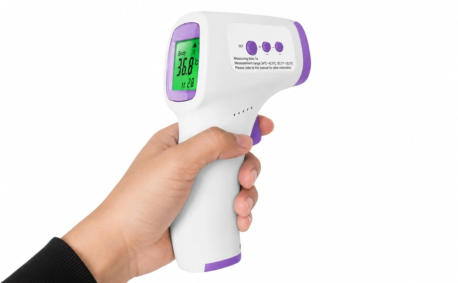 HEALBIRD Non-Contact Infrared Forehead Thermometer for Adults & Kids | Fast & Accurate Digital Fever Check | LCD Display |...