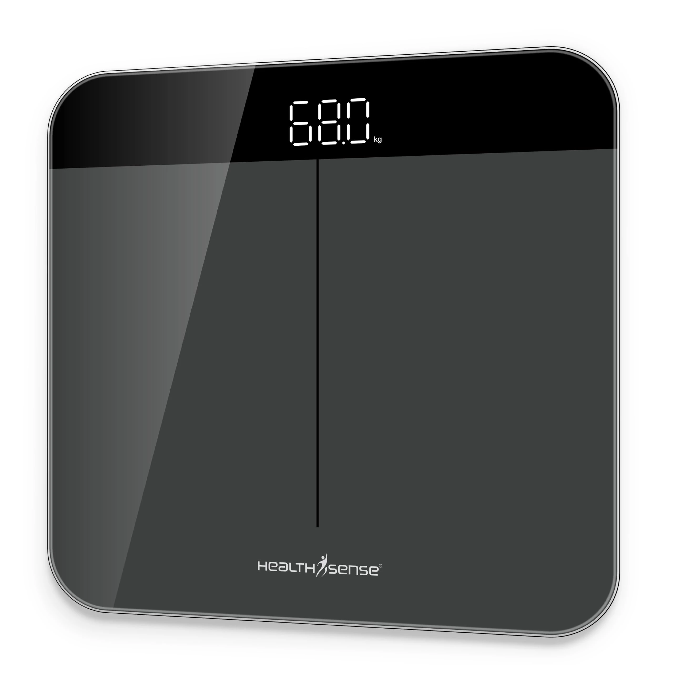 HealthSense Weight Machine for Body Weight, Digital Weighing Scale with Step-On Technology, Error Indicato...