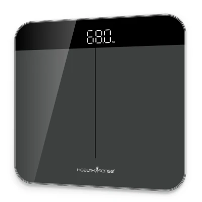 HealthSense Weight Machine for Body Weight, Digital Weighing Scale with Step-On Technology, Error Indicato...