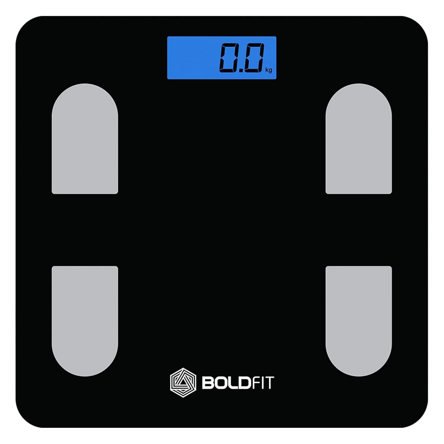 Boldfit Weight Machine for Home Digital Weighing Machine for Human Body with LCD Display Max Weight Capacity 180Kgs (Batte...