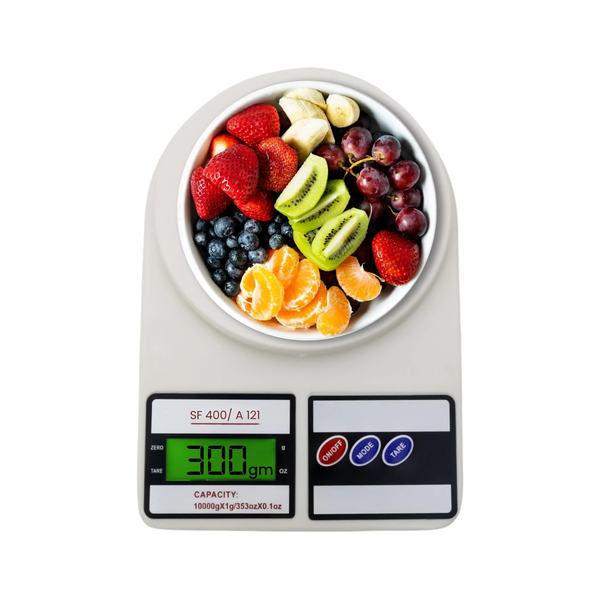 ATOM ALISTON K1 Series Digital Kitchen Weighing Scale 10 kg, Electronic Weight Machine with LCD Display for Baking, Cookin...