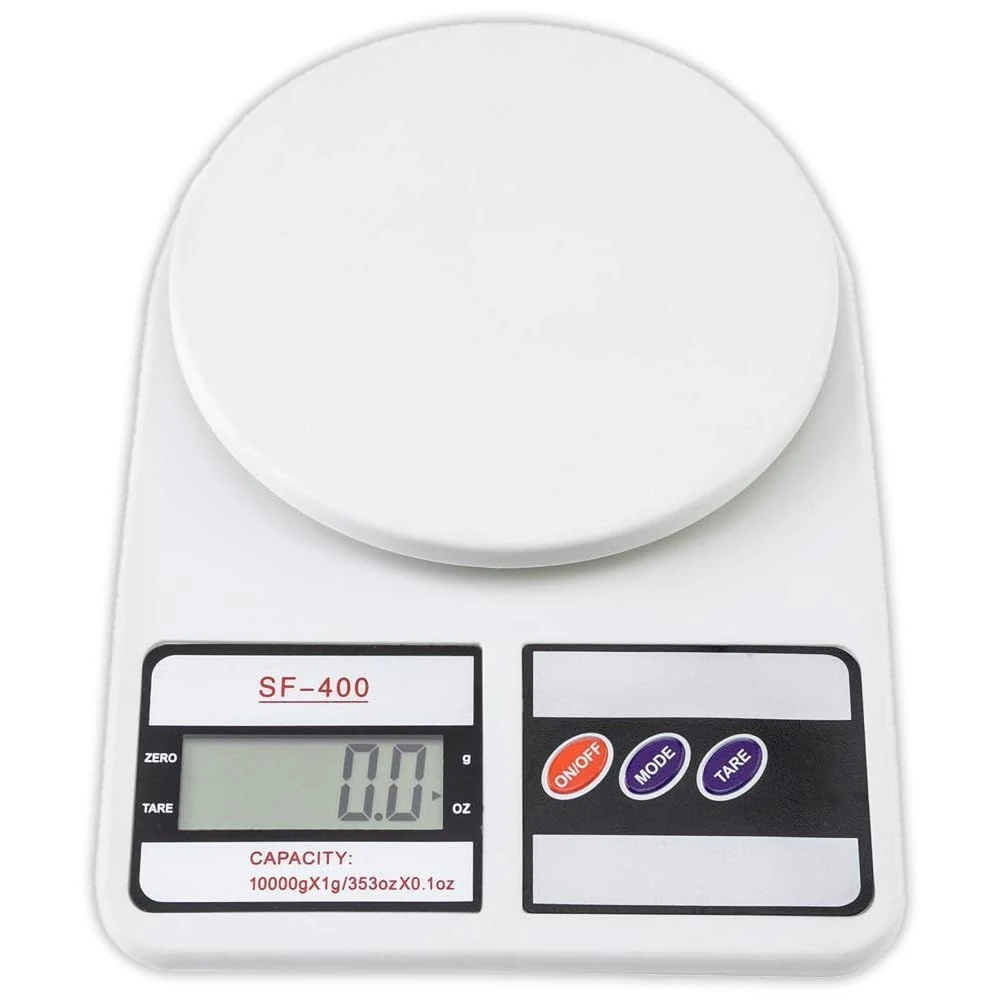 Btag SF-400 Digital Kitchen Weighing Scale | 10Kg x 1g Precision | 1 year (6+6 months) warranty | Food Scale with LCD Disp...