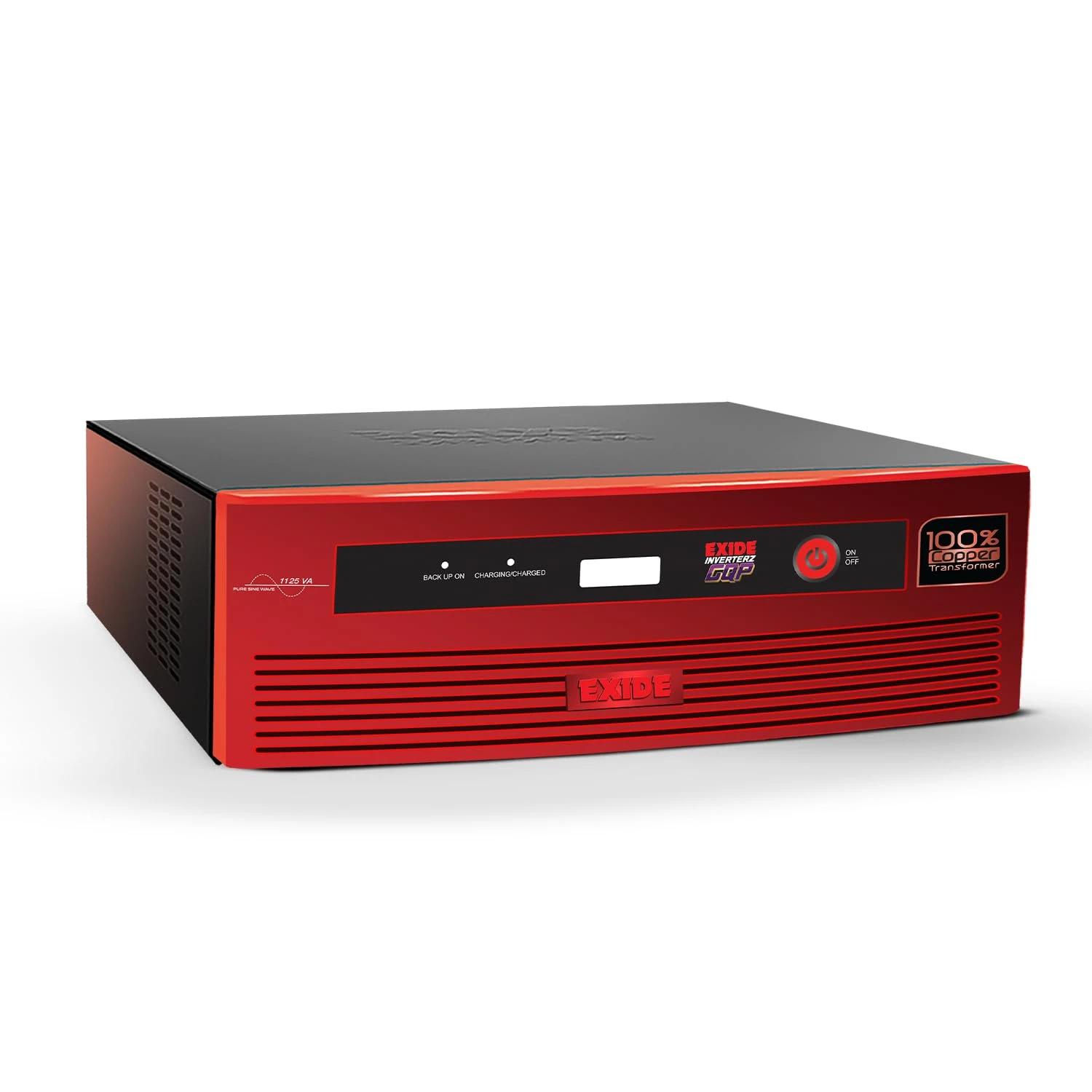 EXIDE GQP - GQP12V900 900VA Sinewave Inverter with 100% Copper Transformer, PLEX Technology, 42-Month Warra...
