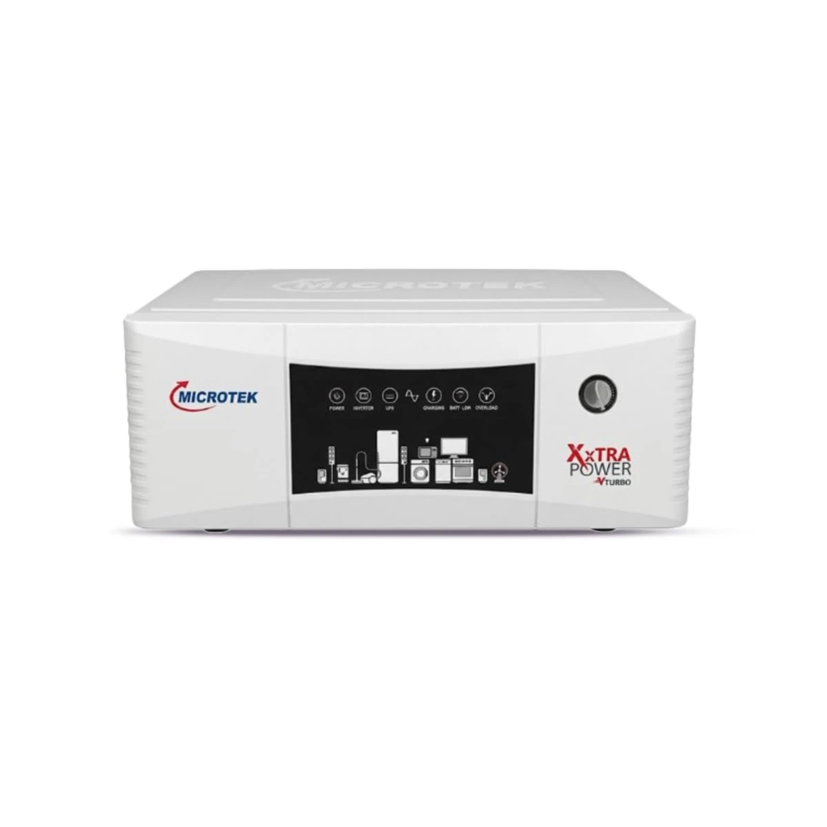 Microtek XXtra Power vTURBO NEW 1600 12V SW Pure Sine Wave Inverter for Home, 1600VA Power Backup, Supports 12V Single Bat...