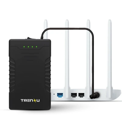 12V WiFi Router UPS | WiFi UPS Power Backup Upto 6hrs | Mini UPS for Jio Fiber, Airtel WiFi, CCTV | Support...