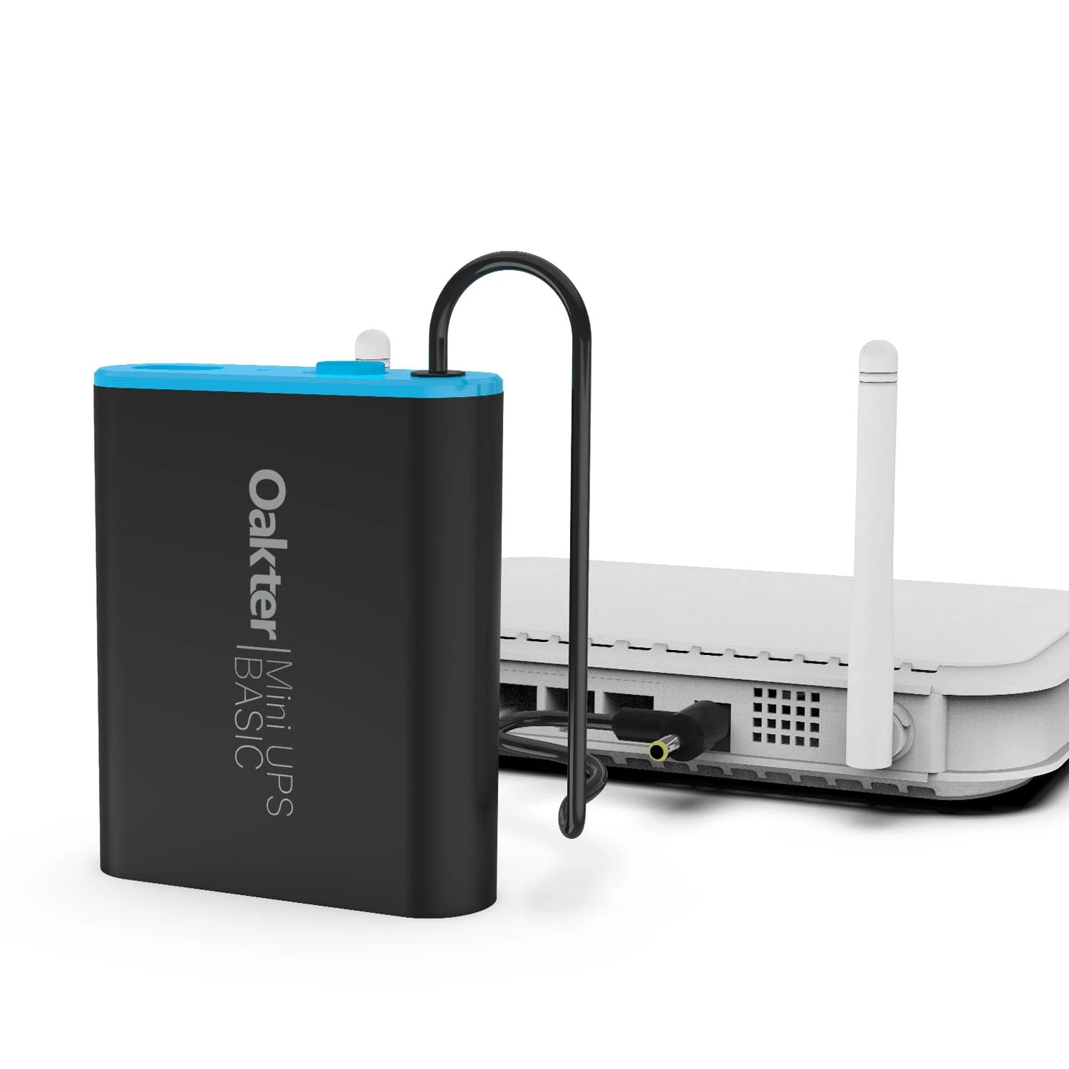 Oakter Mini UPS Basic for WiFi Router Broadband Modem | Supports 12V-2A Routers. Backup Upto 3 Hours | WiFi Router UPS Pow...