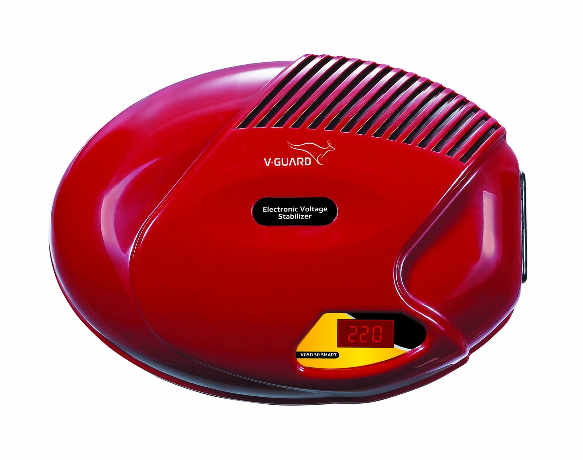 V-Guard VGSD 50 Smart Stabilizer for Refrigerator up to 300 Litre | Advance Overheat Protection | 2 A Capacity | Convenien...