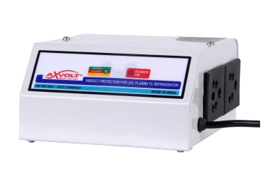 Axvolt TV Voltage Stabilizer for LED, Smart, QLED & OLED TVs up to 55 Inch | TV Voltage Protector | Compatible with Set To...