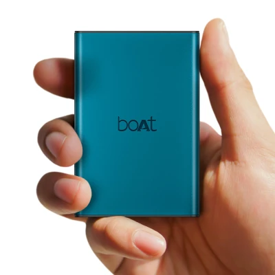 Boat Energyshroom PB300 Pro 10000 mAh 22.5W Pocket Size, Compact Power Bank, Fast Charging (2X Output Port...