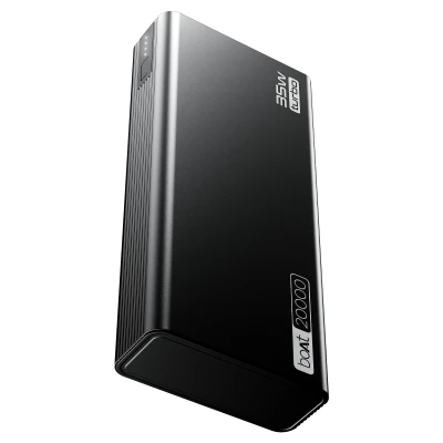 Boat Energyshroom PB435 20000 mAh 35W Super Fast Charging Power Bank, Smart 12 Layer Protection (4X Output Ports, Supports...