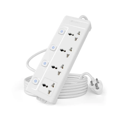 Sponsored Ad - Cablet 250 Volts Extension Board 2500W 10A, 4 Universal Sockets, Individual Switches, 1.8M Heavy Duty Coppe...