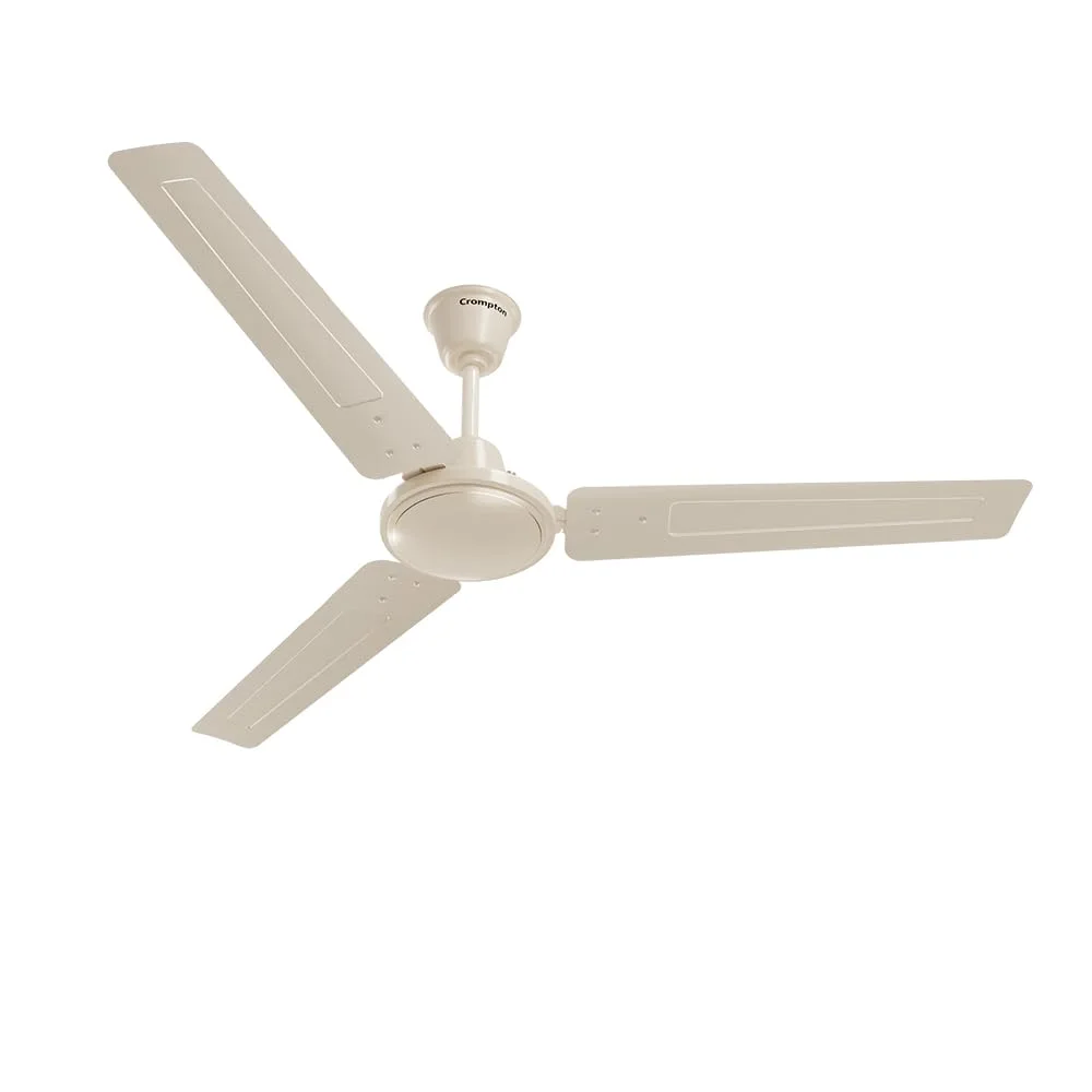 Crompton SUREBREEZE SEA SAPPHIRA 1200 mm Ceiling Fan for Home | BEE Star Rated Energy Efficient Fan | Superior Air Delivery | HighSpeed | 2 Years Warranty | (Ivory), Pack of 1 — VK Furniture & Electronics | VK Furniture Mangalore