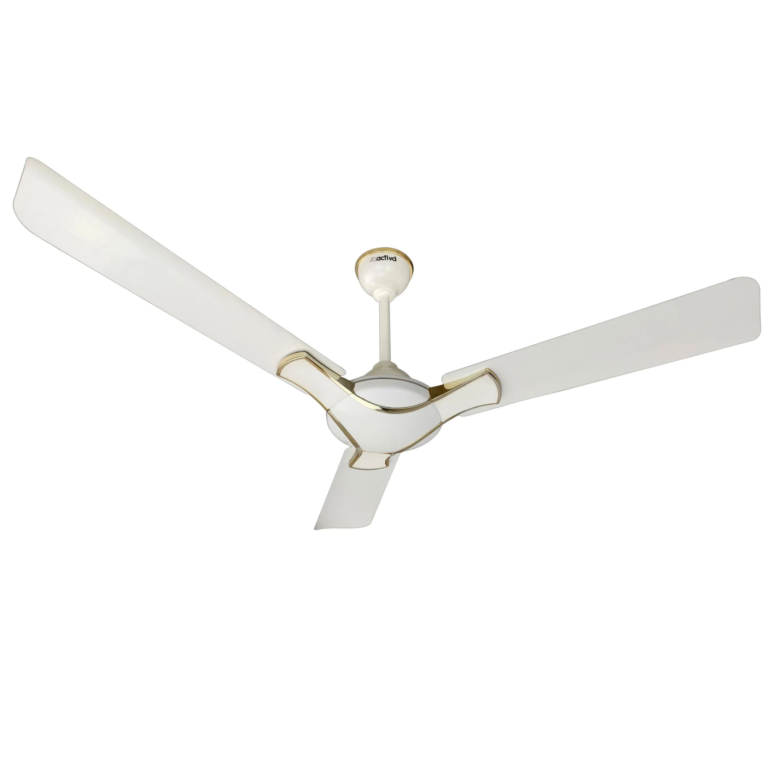 ACTIVA Corolla 1200 mm, 390 RPM High Speed Air Delivery, 50 W,Energy Efficient, BEE Approved One Star Rating, Anti Dust Coating Ceiling fan 2 Years Warranty - Pearl Ivory