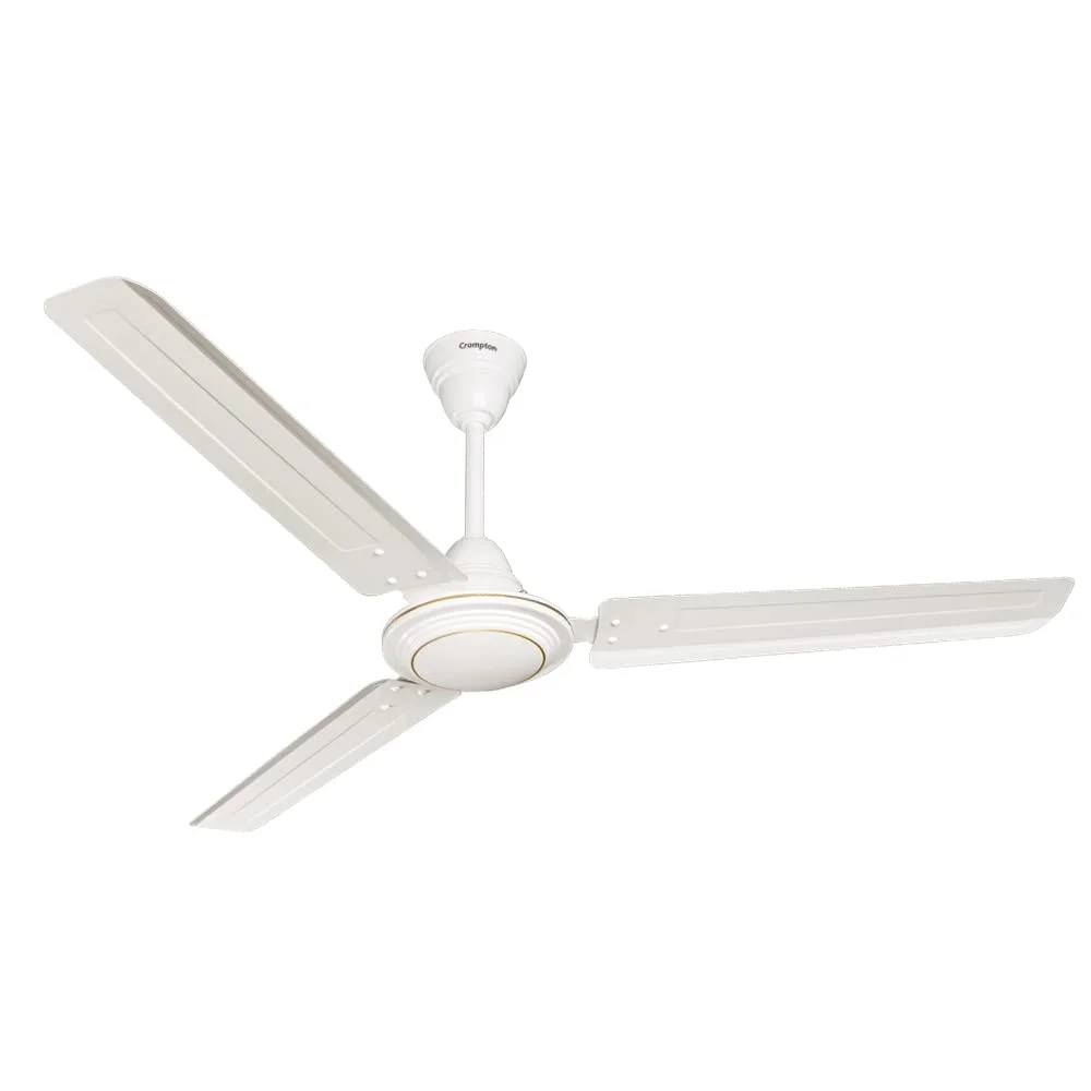 Crompton SUREBREEZE HILLBRIZ 1200 mm Ceiling Fan for Home | BEE Star Rated Energy Efficient Fan | Superior Air Delivery | HighSpeed | 2 Years Warranty | (Opal White), Pack of 1 — VK Furniture & Electronics | VK Furniture Mangalore