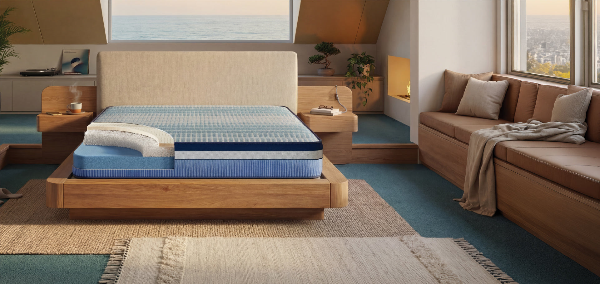 Duropedic Airboost 3.6 Mattress | 1 lakh+ adaptive fibres and ortho support
