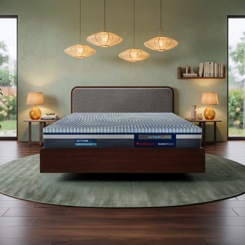 Halo Upholstered Bed - Sleet Grey