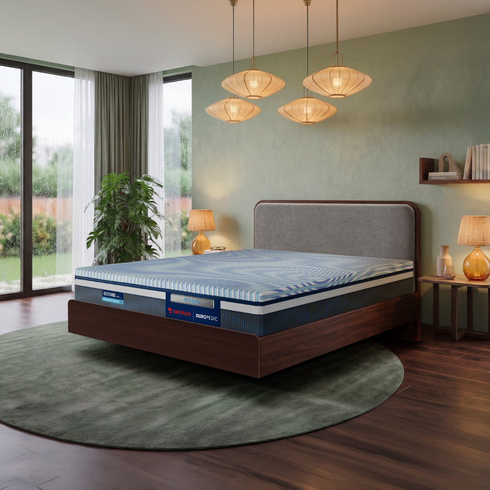 Halo Upholstered Bed - Sleet Grey