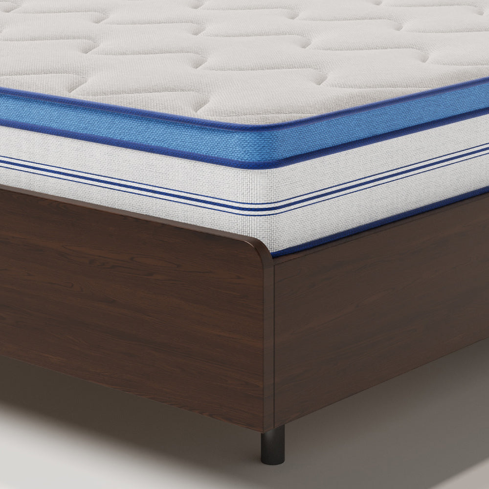 Halo Upholstered Bed - Sleet Grey