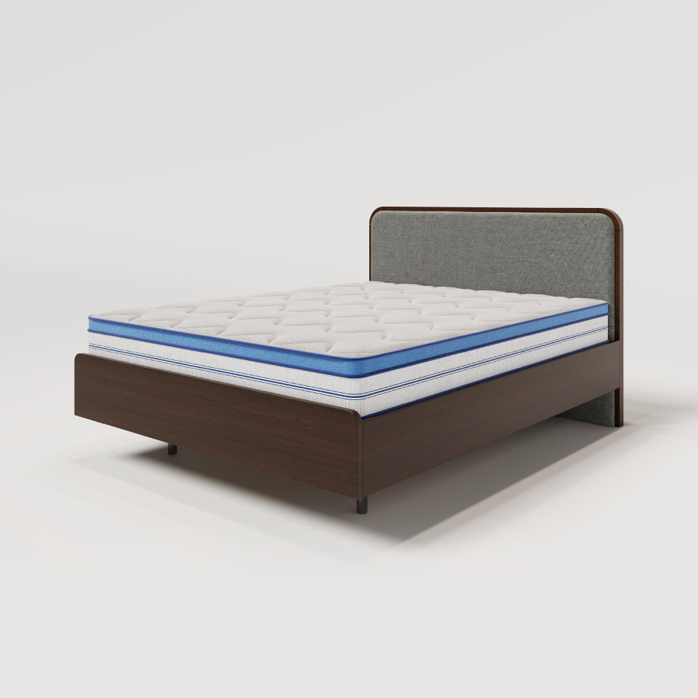 Halo Upholstered Bed - Sleet Grey