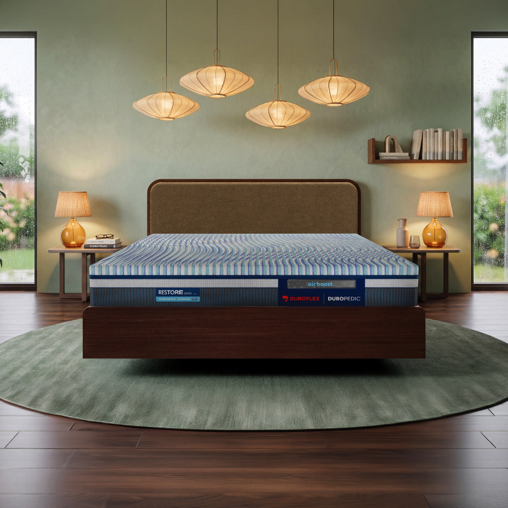 Halo Upholstered Bed - Breen Brown — VK Furniture & Electronics | VK Furniture Mangalore